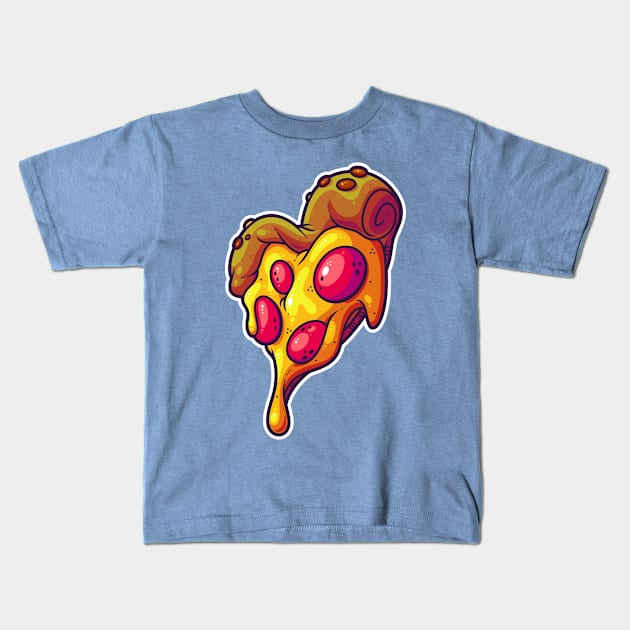 Pie Love Kids T-Shirt by ArtisticDyslexia